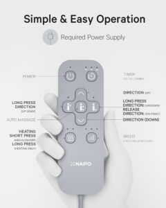 מושב עיסוי Naipo פרימיום – תמונה 6