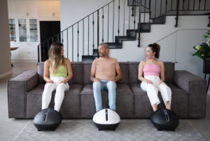 עיסוי רגליים F15 שחור / לבן / אפור – תמונה 2