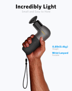 ⁦אקדח עיסוי Naipo mini שחור⁩ – תמונה ⁦6⁩