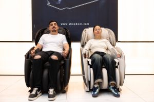 כורסת עיסוי OMER שחור / אפור – תמונה 7