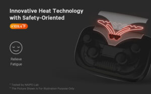 ⁦כרית עיסוי Naipo O-Pillow⁩ – תמונה ⁦3⁩