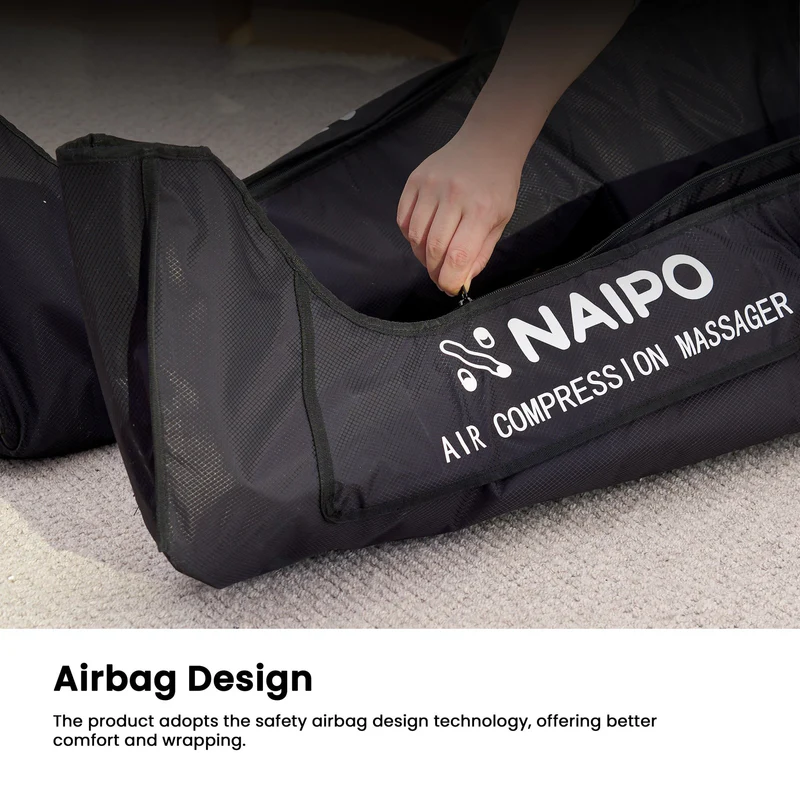 naipo-leg-air-massager-full-leg-recovery-with-6-modes-adjustable-pressure-mgf-301-420291 עיסוי לימפטי Naipo – תמונה 5