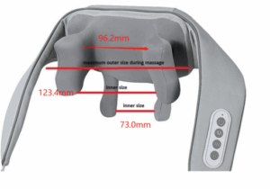 ⁦עיסוי צוואר Naipo MGS2301⁩ – תמונה ⁦6⁩