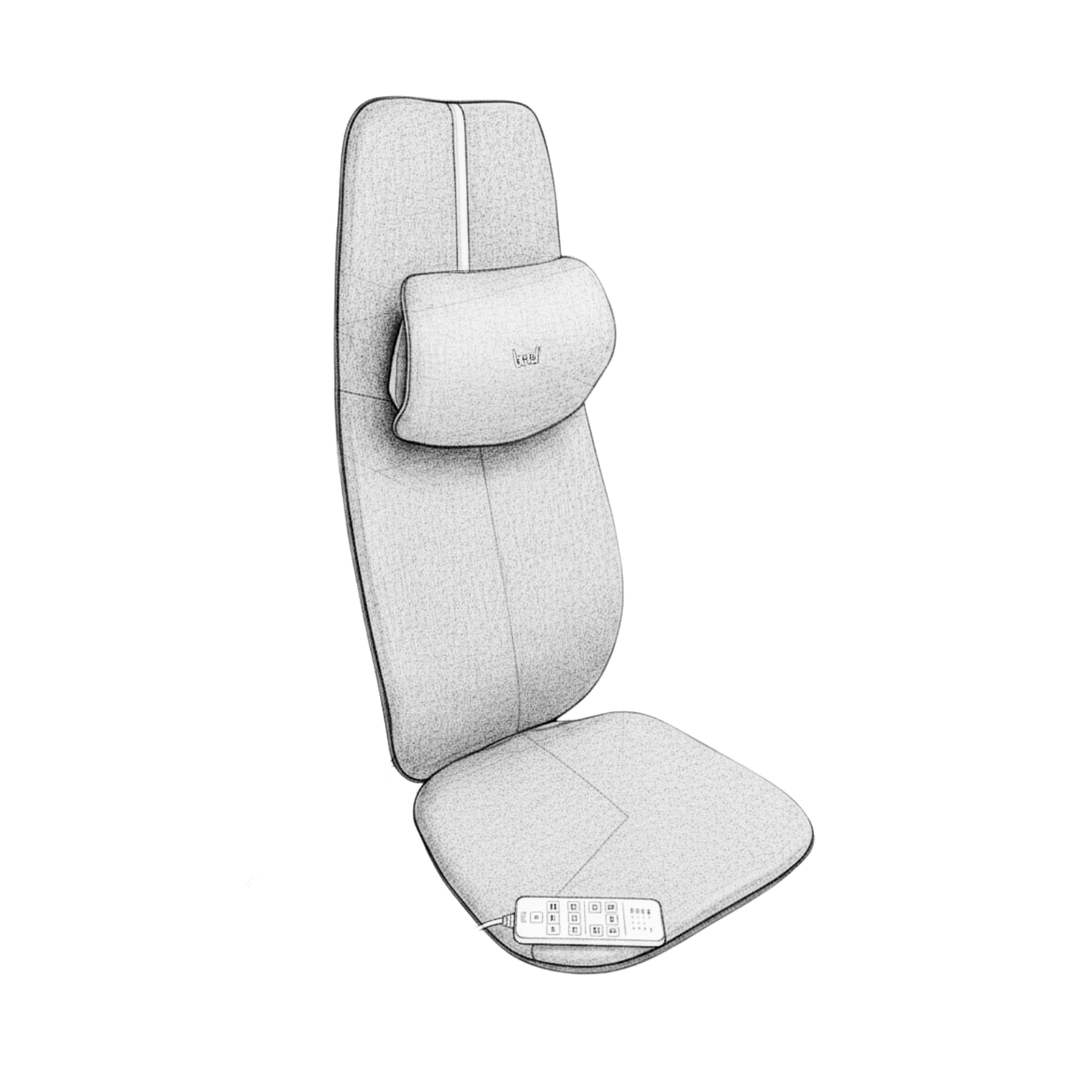 bool – מושב עיסוי לגב ולמותניים