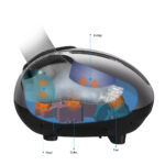 עיסוי רגליים F15 אפור Naipo – תמונה 3